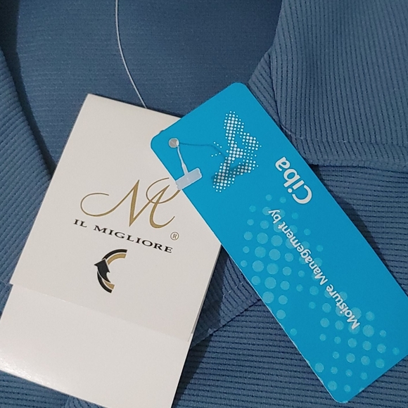 Nice button up newport blue/white 4XL - Picture 2 of 4